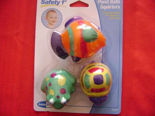 Safety 1st- Pond Bath Squirters - For a big splash in the tub!!