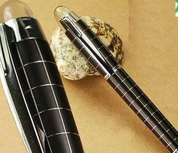 Brand New **BAOER** BLACK & SILVER FOUNTAIN PEN  (Distributed by Picasso Distributors)