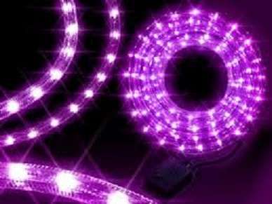 ***NEW***10 m PURPLE rope lights