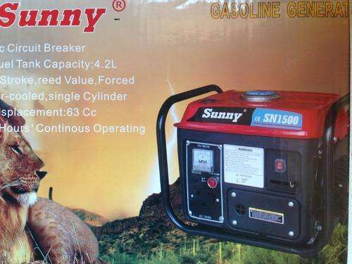 *****Sunny Petrol Generator SN1500*****2 ON AUCTION