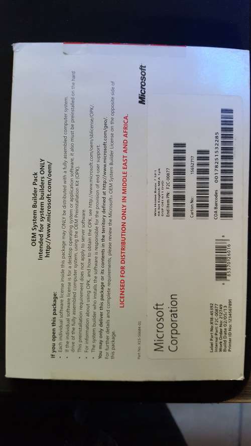 Windows 7 Home Basic 64 bit