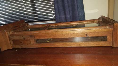 Non working wall Clock Sopra with nice glass work