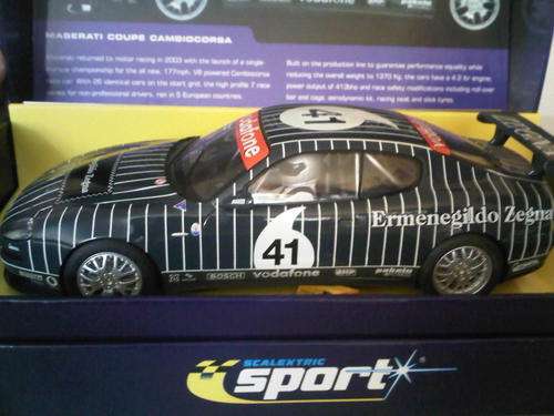 1:32 SCALEXTRIC SLOT CAR MASERATI COUPE