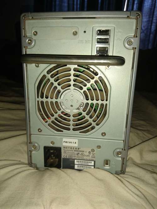 Netgear ReadyNAS NV2+ Network Storage: 4 Bay Hot Swappable drives (4 x 2Tb Seagate HDD's included)