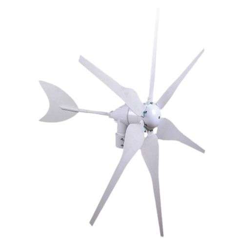 6 Blade 300 Watt Max Wind Turbine Generator 12 Volt DCOutput:12V Current:DC Y3Q2