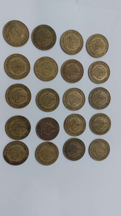 1/2 Cents x 20 in great condition