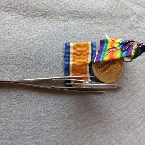 3 X FULL SIZE WW1 MEDALS AWARDED TO PTE. J. SMITH. 7 TH S.A.I. 11th INFANTARY