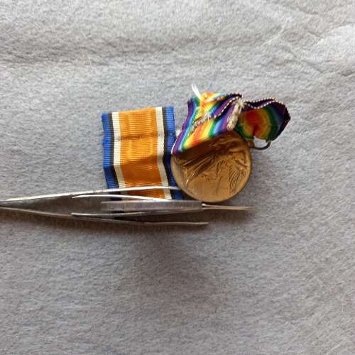 3 X FULL SIZE WW1 MEDALS AWARDED TO PTE. J. SMITH. 7 TH S.A.I. 11th INFANTARY