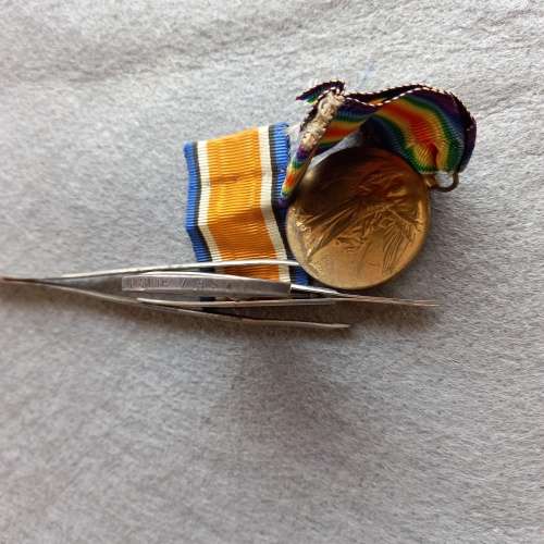 3 X FULL SIZE WW1 MEDALS AWARDED TO PTE. J. SMITH. 7 TH S.A.I. 11th INFANTARY