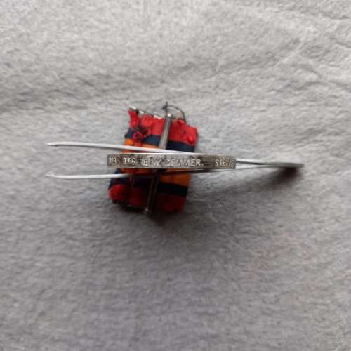 1 X FULL SIZE BOER WAR MEDAL. AWARDED TO TPR. G.W. DEMMER No. 1729. STEINAECKER`S H. WITH RIBBON