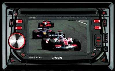 Jensen touchscreen DVD player