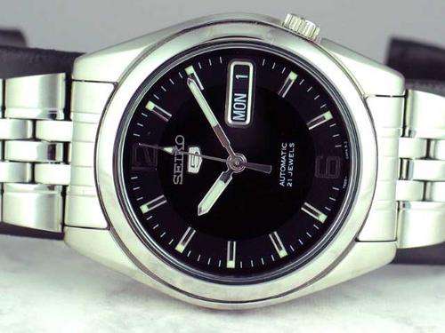SEIKO MENS AUTOMATIC SEE THRU WATCH NEW SNK393 AT R1 NO RESERVE!!