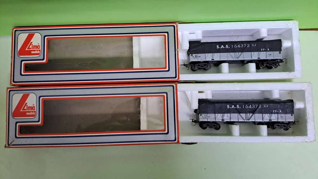 Lima Model - SAR Cattle Wagon with cover (Like NEW boxed)