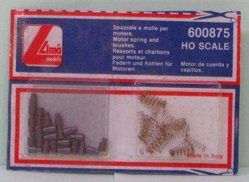 Lima Model - Motor Spring and Brushes (New)