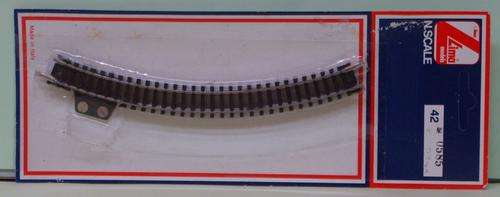 Lima Model - N SCALE Curved Track with Power Connectors (New)