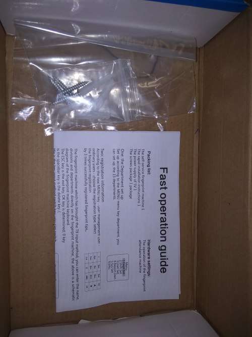 Biometric Fingerprint Time Clock Recorder Attendance Employee