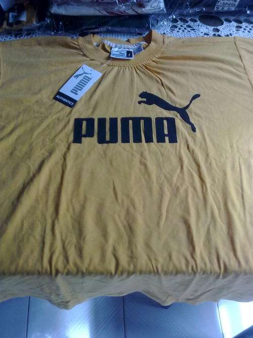 Puma Large Yellow T-Shirt