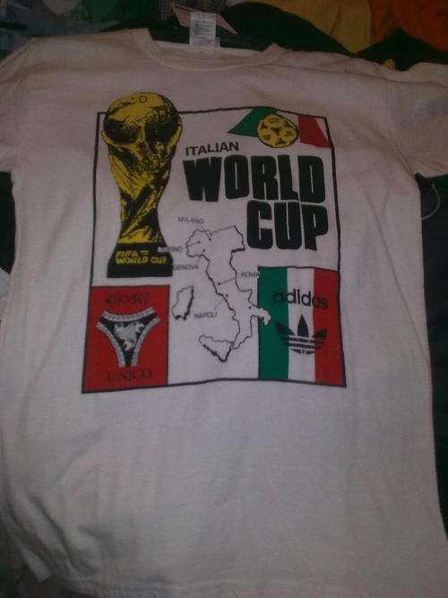 Adidas Italian World Cup Small T-Shirt