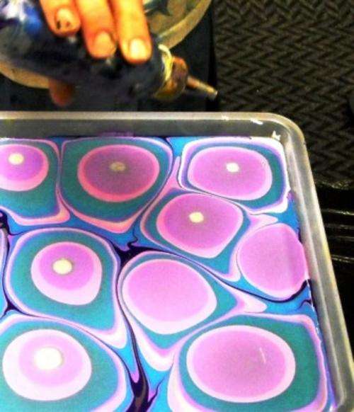 Marbling KIT - Drip Paints on Gel and transfer Patterns.