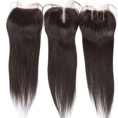 Brazilian ,Peruvian and Indian hair closure .
