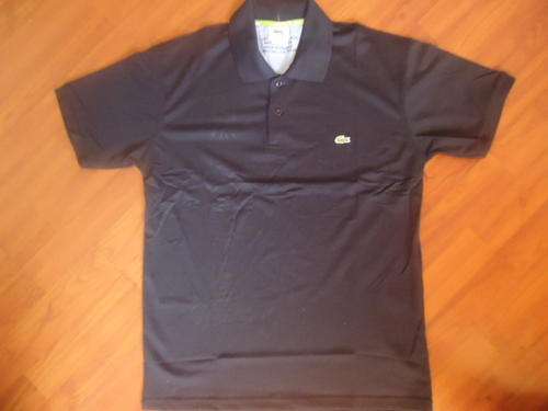 LACOSTE Mens Pique Golfer - Large Custom Fit