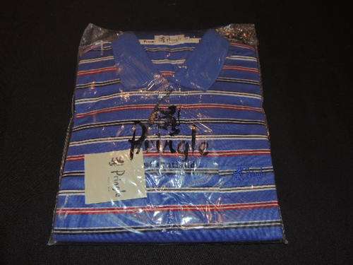 PRINGLE Long Sleeve Mens Golfer - Large