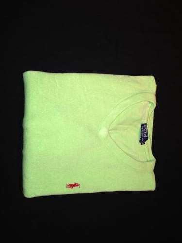 RALPH LAUREN POLO V Neck Jersey - Large