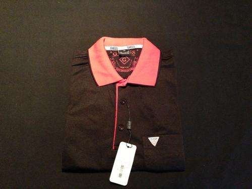GUESS Double Collar Mens Golfer - X Large Slim Fit