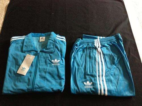 ADIDAS Full Tracksuit : Top & Bottom - X Large Slim Fit