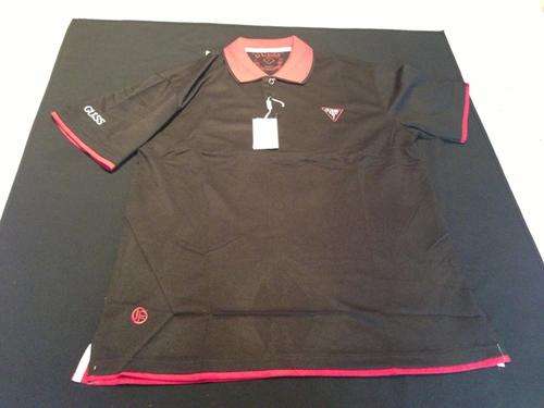 GUESS Double Collar Mens Golfer - XX Large