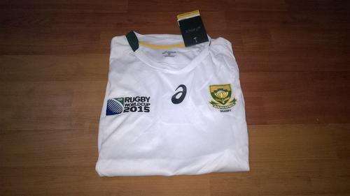 Clearance Sale ASICS Springboks World Cup 2015 Jersey- X Large