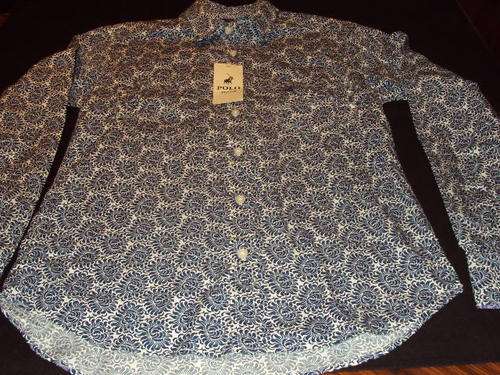 Long Sleeve POLO Shirt - Large Slim Fit