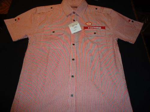 Authentic CONVERSE Short Sleeve Shirt - XL