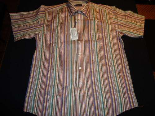 Short Sleeve PAUL SMITH Shirt - Large Slin Fit