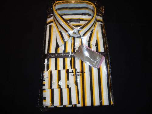 PAUL SMITH High Collar Shirt - Medium Slim Fit