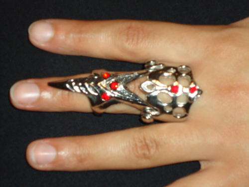 Stunning Tibetan Silver Claw Ring