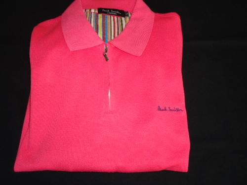 Long Sleeve PAUL SMITH Golfer - Large Slim Fit