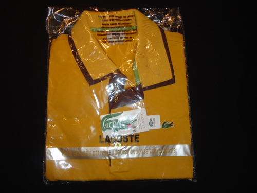 Double Collar LACOSTE Golfer - X Large Slim Fit