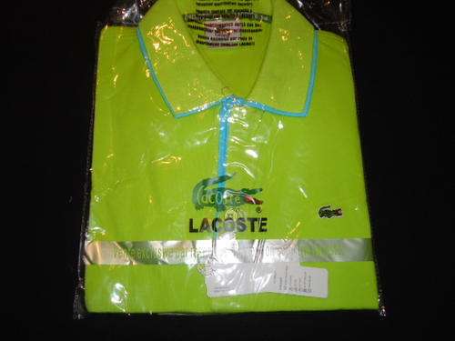 Double Collar LACOSTE Golfer - X Large Slim Fit
