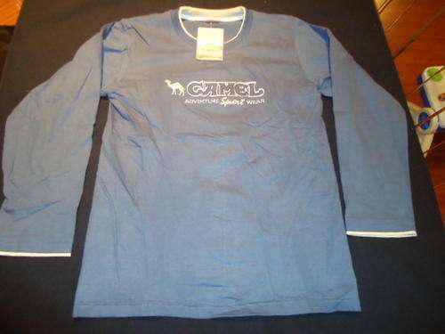 Long Sleeve CAMEL Sweater - Medium