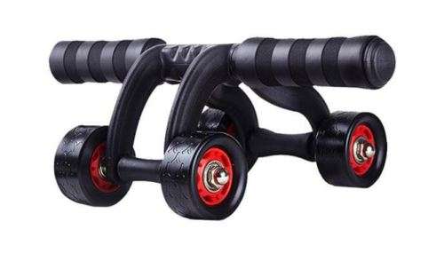 4-WHEEL AB ROLLER and PUSH UP STAND