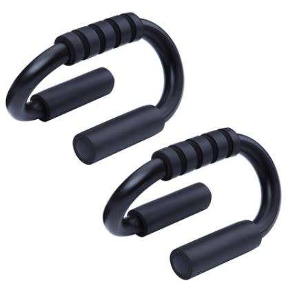 s -TYPE PUSH-UPS EXPLORATION EXPOSED FRAME STAND PUSHUPS CHEST WORKOUT TRAINING FITNESS EQUIPMENT HO