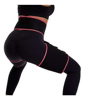 3-IN-1 HIGH WAIST TRAINER THIGH TRIMMER FITNESS WEIGHT BUTT LIFTER SLIMMING SUPPORT BELT HIP ENHANCE