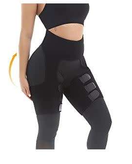 3-IN-1 HIGH WAIST TRAINER THIGH TRIMMER FITNESS WEIGHT BUTT LIFTER SLIMMING SUPPORT BELT HIP ENHANCE