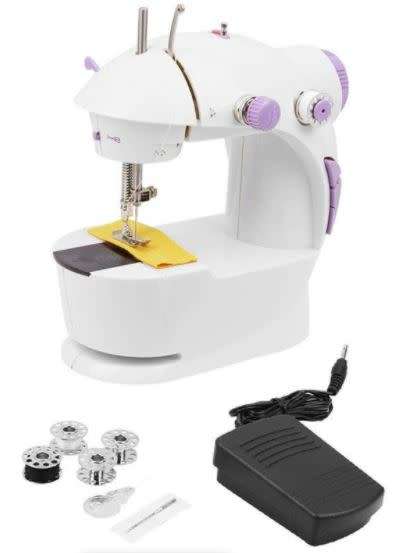 MINI SEWING MACHINE DOUBLE THREAD DOUBLE SPEED