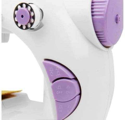 MINI SEWING MACHINE DOUBLE THREAD DOUBLE SPEED