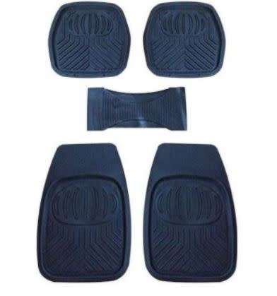 UNIVERSAL CAR MATTING FLOOR MAT RUBBER TYPE (TRAY TYPE)