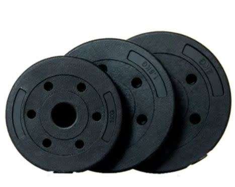 20KG Plastic Cement Indoor Fitness Weight Lifting Adjustable Dumbbells