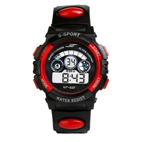 Waterproof Mens Boy's Digital LED Quartz Alarm Date Girl's Sports Wrist Watch