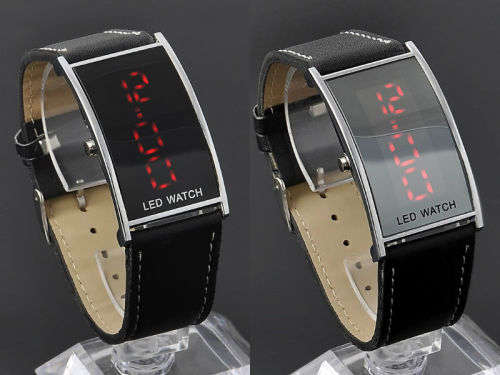 LED-Digital-Date-Watch-Leather-Strap-Stainless-Steel-Casual-Lady-Men-Wristwatch  LED-Digital-Date-W